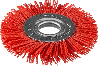 ЗУБР 100 мм, нейлоновая проволока, Щетка дисковая, Профессионал (35160-100)35160-100_z01