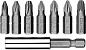 ЗУБР MX-8 8 шт, Набор бит с адаптером (26089-H8)