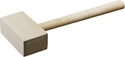 ЗУБР 330 г 70х50 мм, Деревянная прямоугольная киянка (2045-06)2045-06