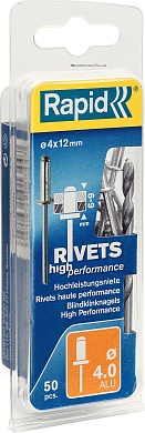 RAPID 4.0х12 мм, 50 шт, Алюминиевая заклепка (5000384)5000384