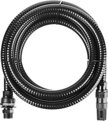 ЗУБР 1″, 4 м, с фильтром и обратным клапаном, всасывающий шланг, ПРОФЕССИОНАЛ (40317-1-4)40317-1-4