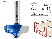 ЗУБР 31,8x16мм, радиус 6.3мм, фреза пазовая фасонная №228741-31.8