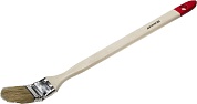 STAYER UNIVERSAL 25 мм, 1″ светлая натуральная щетина, деревянная ручка, Радиаторная кисть, STANDARD (0111-25)0111-25