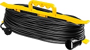 STAYER MF 207 ПВС 2x0.75 50м, 2200Вт Силовой удлинитель-шнурна рамке, (55018-50)55018-50_z01
