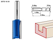 ЗУБР 16x30мм, хвостовик 8мм, фреза пазовая прямая28753-16-30