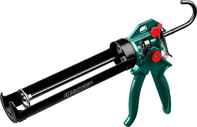 KRAFTOOL EXPERT 310 мл, cкелетный, поворотный, Усиленный пистолет для герметика 4-in-1 (06675)06675