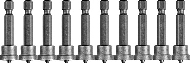 ЗУБР 10 шт, PH 2, 50 мм, Биты с ограничителем (26002-2-50-10)26002-2-50-10