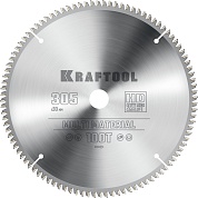 KRAFTOOL Multi Material 305х30мм 100Т, диск пильный по алюминию36953-305-30