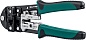 KRAFTOOL RJ45 RJ11/RJ12, Универсальный кримпер (22699)