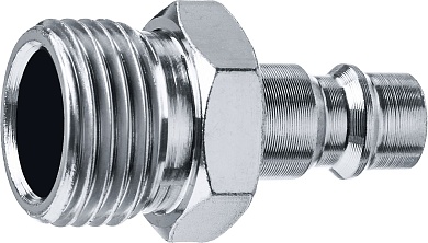 ЗУБР 1/2″M - рапид штуцер, Переходник, Профессионал (64915-1/2)64915-1/2