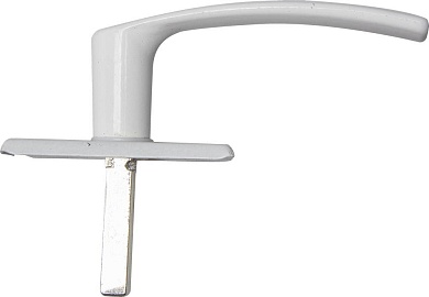 РО1 покрытие полимерное, цвет белый, оконная поворотная ручка (37720)37720