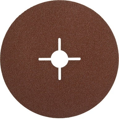 Круг шлифовальный ЗУБР ″ПРОФИ″ фибровый, для УШМ, P100, 125х22мм, 5 листов35585-125-100