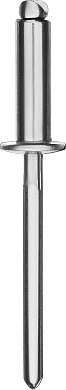 KRAFTOOL Inox 4.8 х 12 мм, нержавеющие заклепки, 500 шт (311705-48-12)311705-48-12