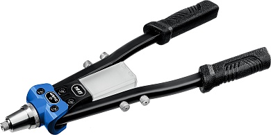 ЗУБР 2.4-6.4 мм, 390 мм, усиленный двуручный заклепочник, Профессионал (311971)311971