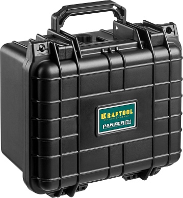 KRAFTOOL PANZER-10, IP55, 270 х 246 х 174 мм, (10″), Ударопрочный пластиковый ящик (38251-10)38251-10