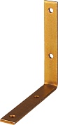 ЗУБР УМ-5.0 150х150х25 х 5 мм, желтый цинк, узкий мебельный уголок (31031-150)31031-150