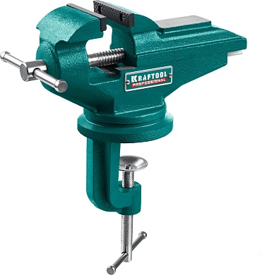 KRAFTOOL MINI 65 мм, Стальные настольные тиски (32713-75)32713-75