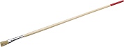 STAYER UNIVERSAL 8 мм, светлая натуральная щетина, деревянная ручка, Плоская тонкая кисть, STANDARD (0124-06)0124-06