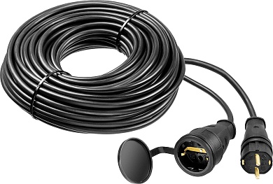 STAYER RC 315 КГ 3х1.5 30м 3700Вт IP44, Силовой удлинитель-шнур (55026-30)55026-30