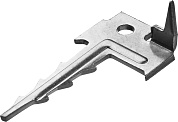 ЗУБР Ключ 60 х 30 мм, крепеж с шипом для террасной доски цинк, 200 шт (30705)30705
