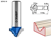 ЗУБР 19x11мм, радиус 4мм, фреза пазовая фасонная №628745-19
