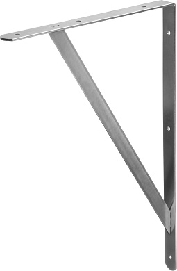 STAYER 500х330х30х4 мм, оцинкованный, усиленный уголок-кронштейн (37424-5)37424-5