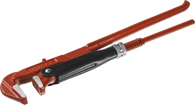 ЗУБР Мастер-90, №0, 3/4″, 280 мм, Трубный ключ с прямыми губками (27314-0)27314-0