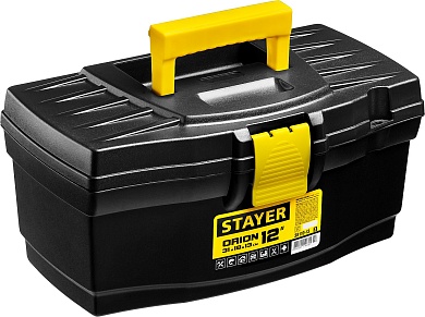 STAYER ORION-12, 310 x 180 x 130 мм, (12″), Пластиковый ящик для инструментов (38110-13)38110-13_z03