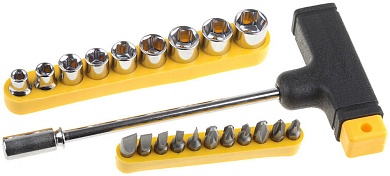STAYER Hercules-B18 18 предм., Отвертка-битодержатель с насадками (2540-H20)2540-H20