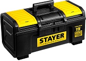 STAYER TOOLBOX-19, 480 х 270 х 240, Пластиковый ящик для инструментов, Professional (38167-19)38167-19