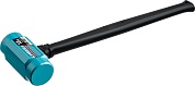 СИБИН 10 кг 720 мм, Цельностальная кувалда с удлинённой рукояткой (20132-10)20132-10