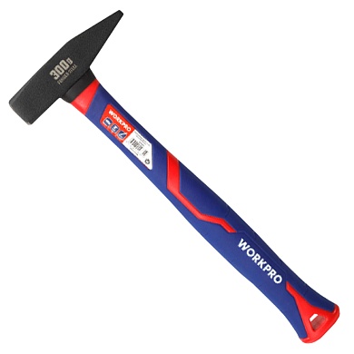 Молоток механика с фиберглассовой рукояткой 300гр WP241022 WORKPROWP241022