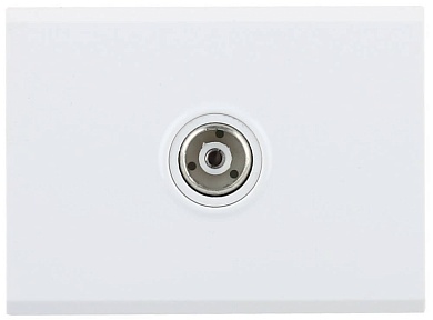 СВЕТОЗАР Эффект, без вставки и рамки, Телевизионная розетка (SV-54415-W)SV-54415-W