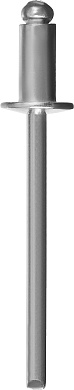 ЗУБР 4.8 х 25 мм, алюминиевые заклепки, 250 шт, Профессионал (31310-48-25)31310-48-25