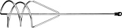 STAYER 120х580 мм, шестигранный хвостовик, оцинкованный, Миксер для песчано-гравийных смесей, MASTER (06015-12-60)06015-12-60