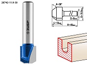 ЗУБР 11,9x13мм, фреза пазовая фасонная №328742-11.9-30
