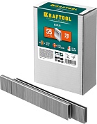 KRAFTOOL тип 18GA (55 / 90 / C) 20 мм, 5000 шт, скобы для степлера (31789-20)31789-20