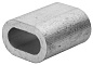 ЗУБР DIN3093 1,5 мм, зажим троса алюминиевый, 2 шт (4-304476-01)