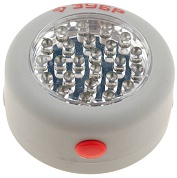 ЗУБР 28 LED Светодиодный фонарь крючок для подвеса магнит (61812)61812