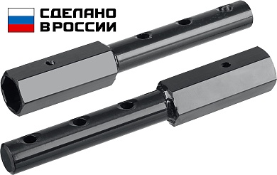 ЗУБР УД-3, НЕХ 32 - круг 30 мм, 2 шт., удлинитель (707107-3)707107-3