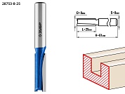 ЗУБР 8x25мм, хвостовик 8мм, фреза пазовая прямая28753-8-25