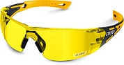 STAYER MX-9 желтые, двухкомпонентные дужки, открытого типа, защитные очки (110491)110491