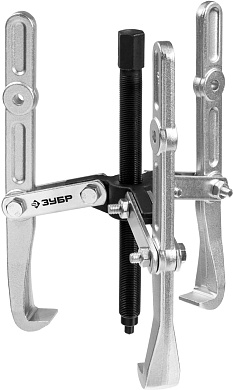 ЗУБР внешний d 36-250 мм, внутренний d 30-200 мм, Шарнирный трехзахватный съемник с удлиненными захватами, Профессионал (43319-240)43319-240