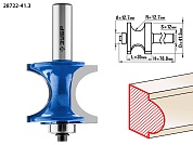 ЗУБР 41,3x35мм, радиус 12.7мм, фреза полустержневая с подшипником28722-41.3