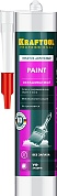 KRAFTOOL Paint 300 мл белый, Универсальный акриловый герметик (41251-0)41251-0