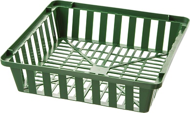 GRINDA размеры 29х29х7 см, квадратная, посадочная корзина (422349)422349