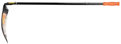 Зайка, 96.5 см, металлический черенок, коса-серпан (39808)39808