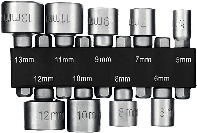 STAYER 9 шт, Набор бит с адаптером (26089-H9)26089-H9