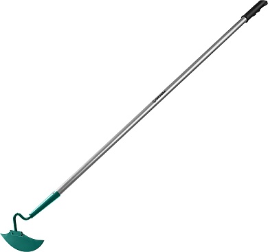 GRINDA PH-225 ALU, размеры 225х80х1465 мм, D-образный профиль, углеродистая сталь, антикор. покрытие, алюминиевый черенок, мотыга, PROLine (39599)39599