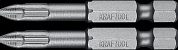 KRAFTOOL X-Drive PH 2 , 50 мм, 2 шт, Торсионные биты (26121-2-50-2)26121-2-50-2